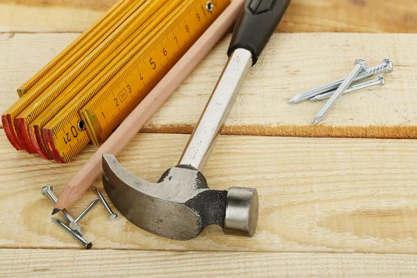 Carpentry tools — Stock Photo, Image