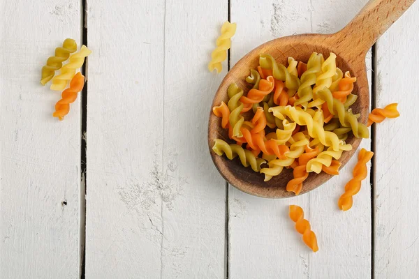 Fusilli pasta — Stock Photo, Image