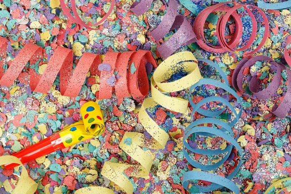 Party streamers — Stock Photo, Image