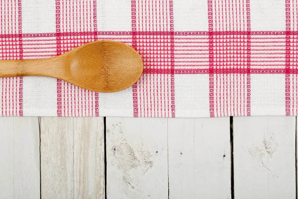 Napkin and ladle — Stock Photo, Image