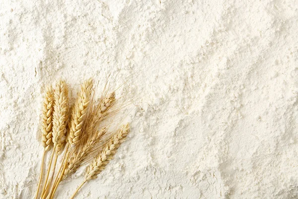 Flour background — Stock Photo, Image