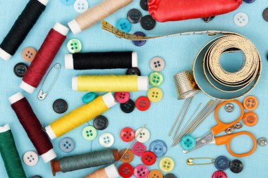 sewing items clipart