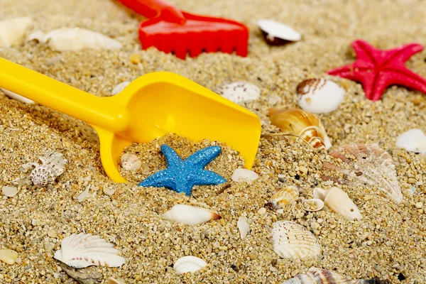 Diversão na praia — Fotografia de Stock