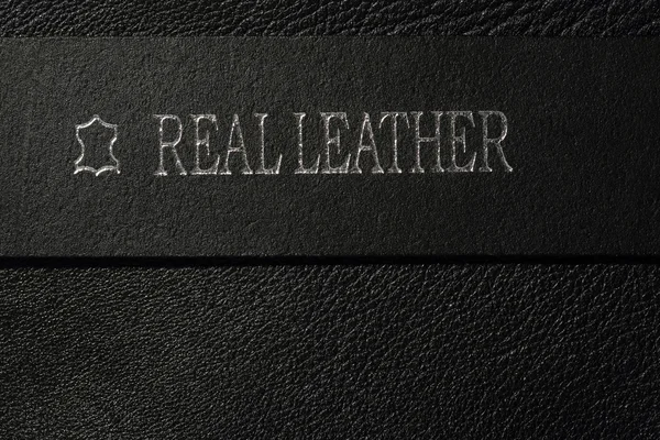 Real leather — Stock Photo, Image