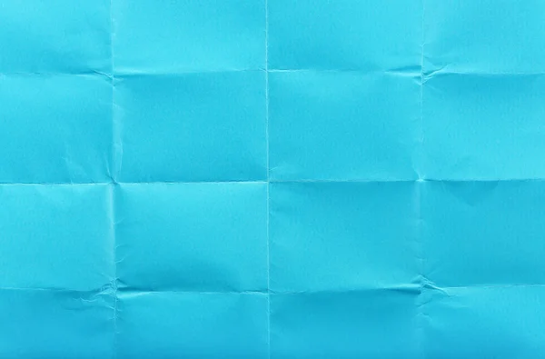 Papier bleu plié — Photo