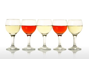 Gül ve beyaz şarap