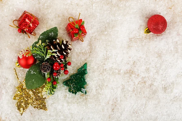 Weihnachten Objekte Hintergrund — Stockfoto