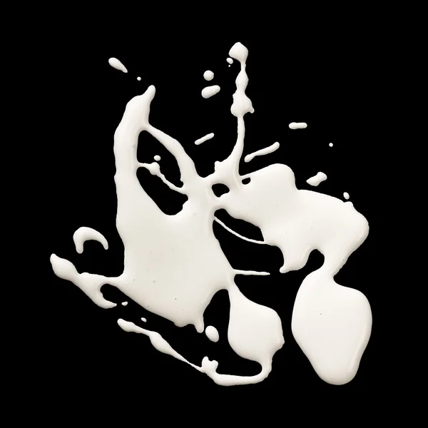 White paint blot — Stock Photo, Image