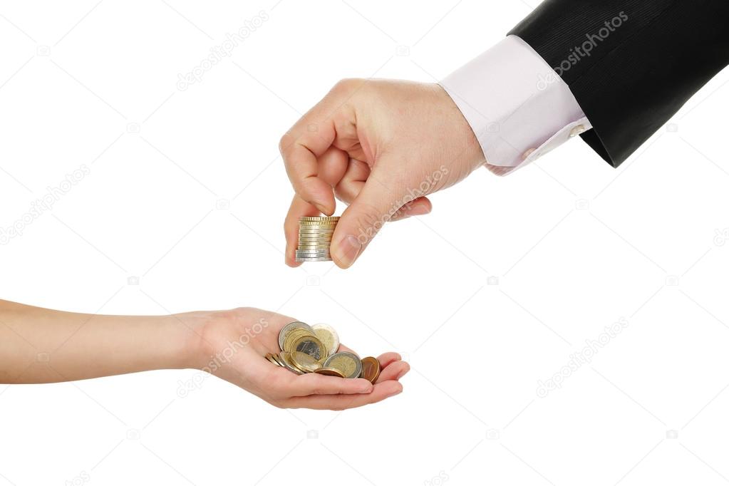 giving pocket money