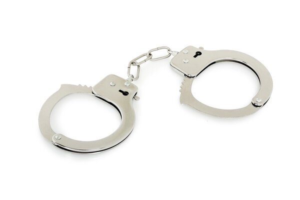 наручники на белом
