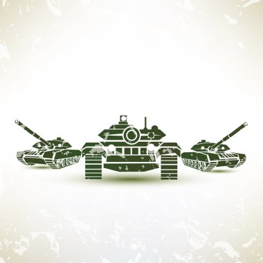 military tank symbol clipart