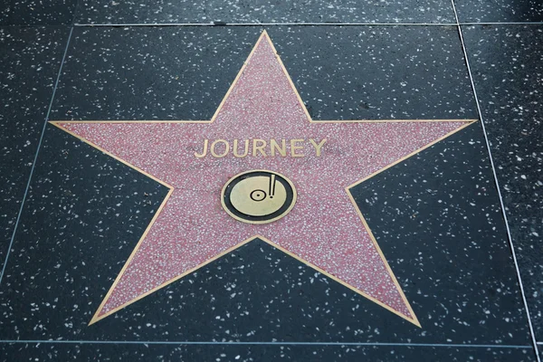 La estrella de Hollywood de Journey —  Fotos de Stock