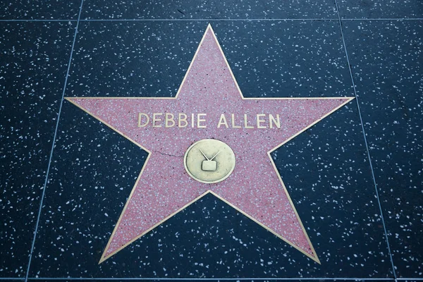Estrella de Hollywood de Debbie Allen — Foto de Stock