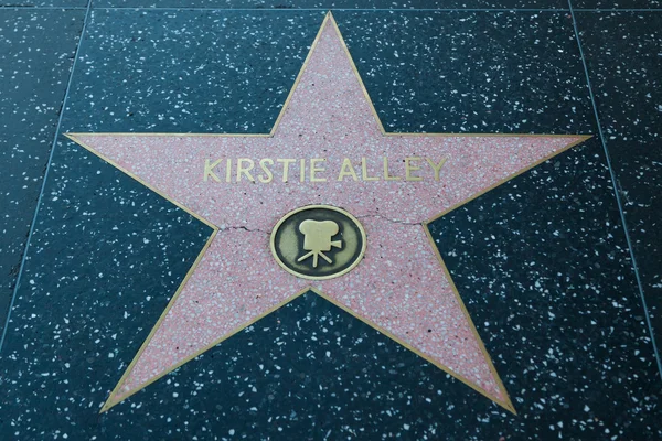Kirstie Alley Hollywood Star — Zdjęcie stockowe