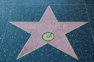 Julio Iglesias Hollywood yıldızı