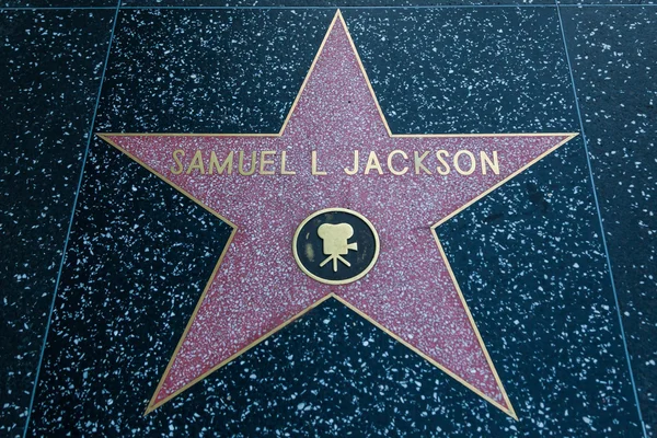 Samuel L Jackson Hollywood yıldızı — Stok fotoğraf