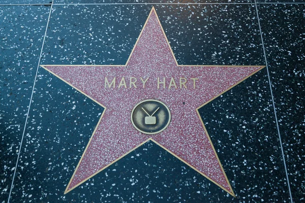 Mary Hart Estrela de Hollywood — Fotografia de Stock