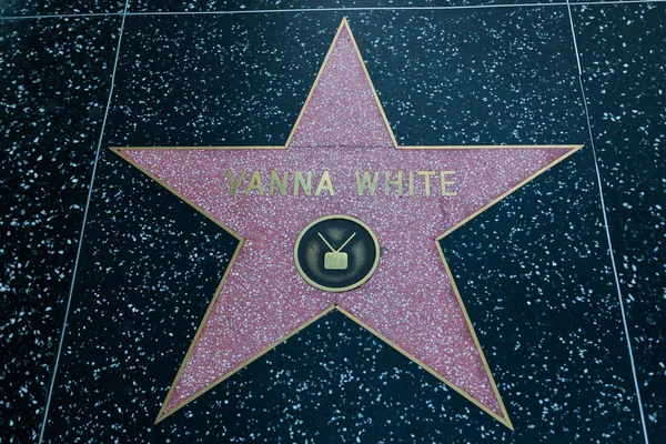 Звезда Голливуда Ванна Уайт — стоковое фото