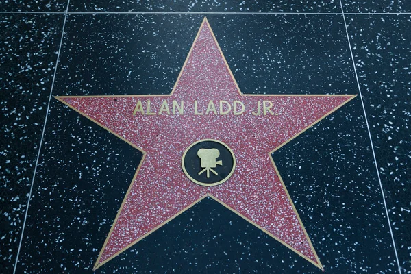 Star di Hollywood di Alan Ladd Jr. — Foto Stock