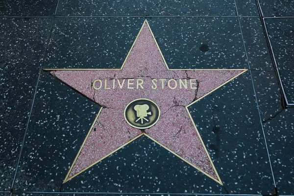 Oliver Stone Hollywood tähti — kuvapankkivalokuva