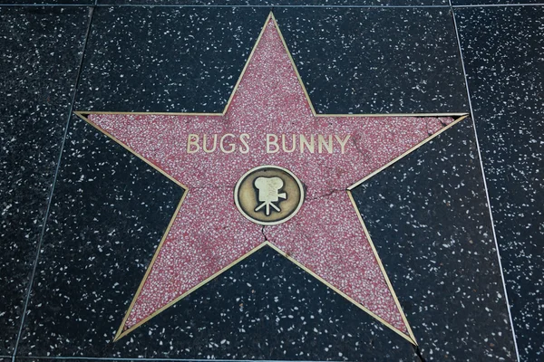 Bugs bunny hollywood star — Stockfoto
