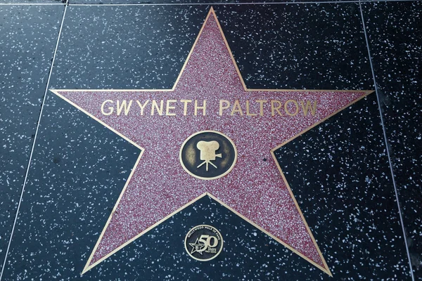 Star di Hollywood di Gwyneth Paltrow — Foto Stock