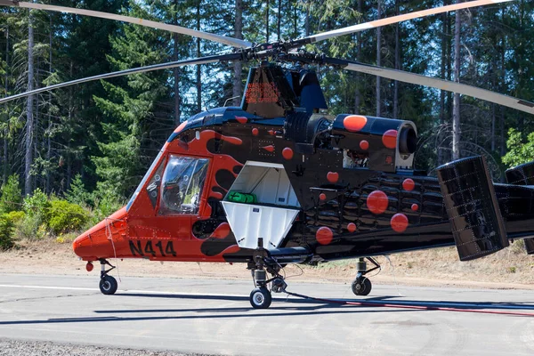 Prospect Oregon Usa 2014 Szeptember Különleges Építésű Max Helikopter Egymással — Stock Fotó