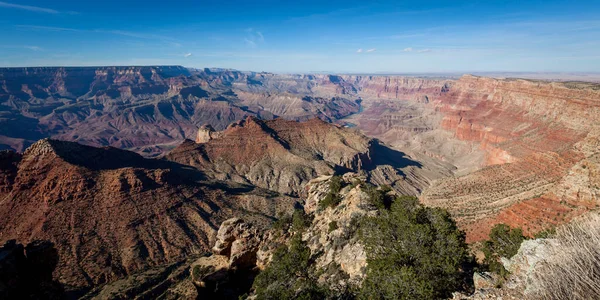 Mirando Desde Desert View Watchtower Hacia Colorido Paisaje Del Gran — Foto de Stock