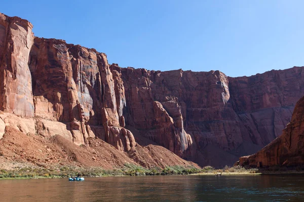 Güneşli Bir Günde Colorado Nehri Nin Sakin Bir Bölgesinde Glen — Stok fotoğraf