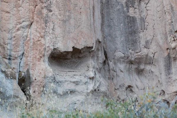 Bandelier National Monument New Mexico Usa Oktober 2014 Gammel Tegning - Stock-foto