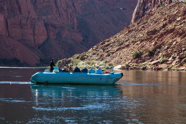 Glen Canyon Arizona États Unis Octobre 2014 Groupe Touristes Sur — Photo