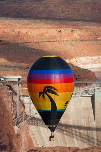 Sida Arizona Usa Oktober 2014 Deltagare Lake Powell Balloon Regatta — Stockfoto