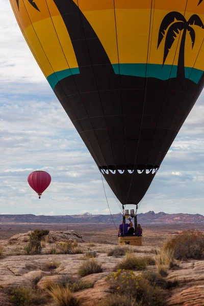 Page Arizona Usa Жовтня 2014 Учасник Lake Powell Balloon Regatta — стокове фото