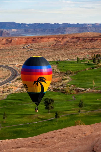 Sida Arizona Usa Oktober 2014 Deltagare Lake Powell Balloon Regatta — Stockfoto