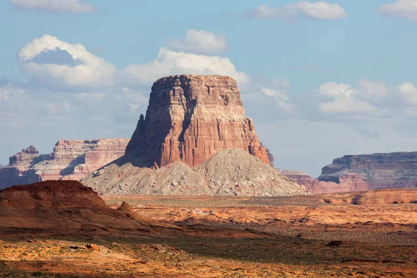Almost One Thousand Feet High Tower Butte Distinctive Feature Desert — Stock Photo, Image