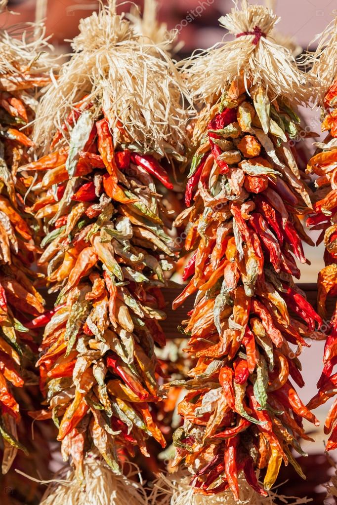 Dried Chili Peppers — Stock Photo © tamifreed 55710639