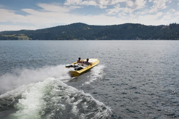 Speedboat Waves — Stock Photo, Image