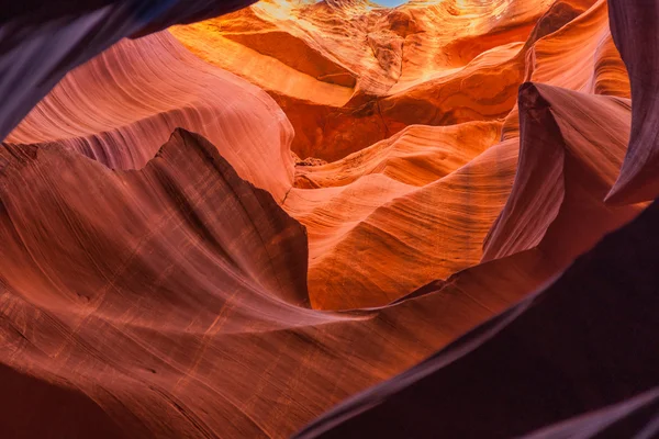 Horní antelope canyon — Stock fotografie