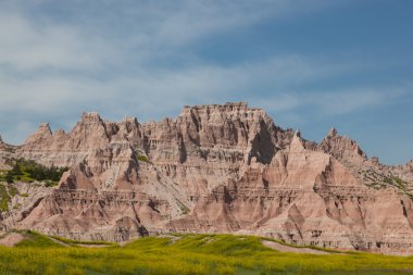 Badlands dağ oluşumları