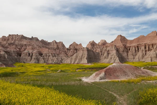 Badlands Mountain Formations — Stock Photo, Image
