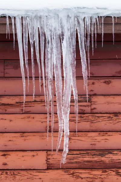 Large Icicles — Stock Photo, Image