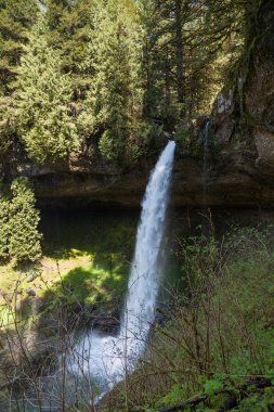 Şelale mağara üzerinde