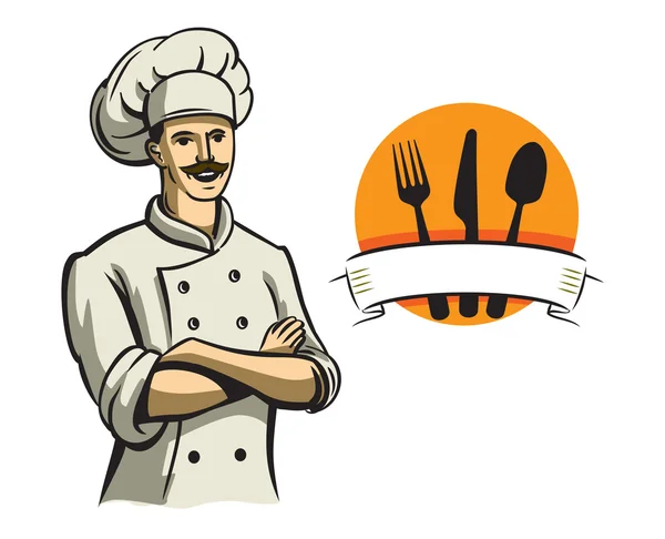 Color feliz chef — Archivo Imágenes Vectoriales