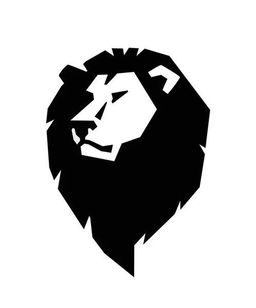 Lion head icon — Stock Vector