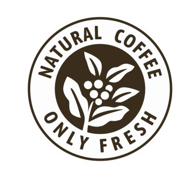 Kahve ve metin içeren kahve pulu