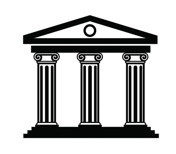 Ícone da coluna — Vetor de Stock