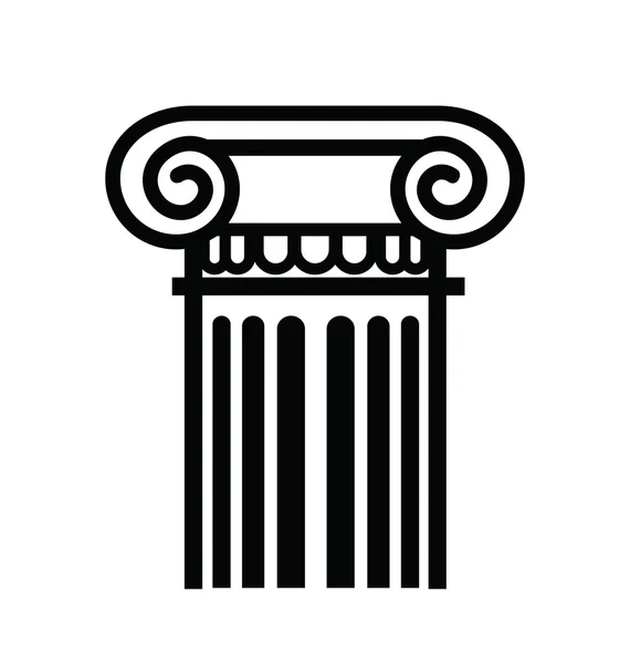 Icono de columna — Vector de stock