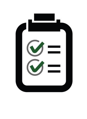 Liste Simgesini Kontrol Et