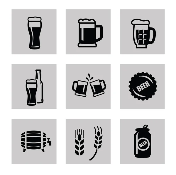 Icono de cerveza — Vector de stock