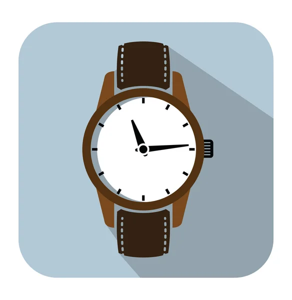 Horloge pictogrammen — Stockvector